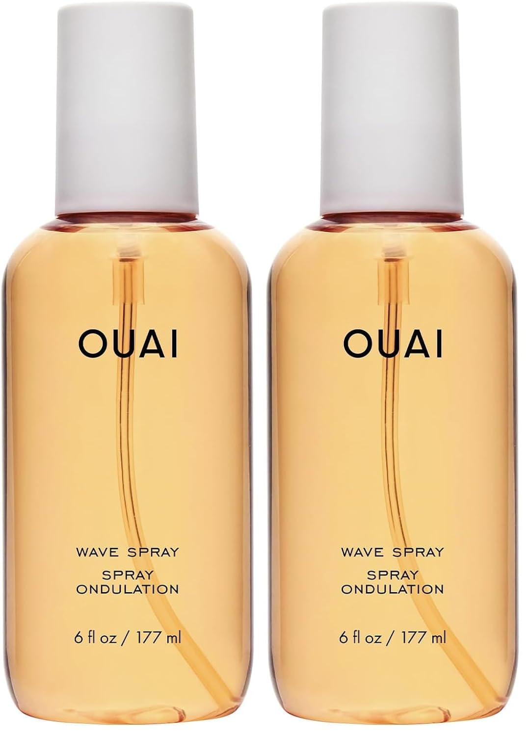 OUAI Travel Size Wave Spray - Texture Spray for Hair with Coconut Oil and Rice Protein - Adds Texture, Volume & Shine for Beach Waves - Paraben Free, Safe for Color & Keratin-Treated Hair (3 fl oz)