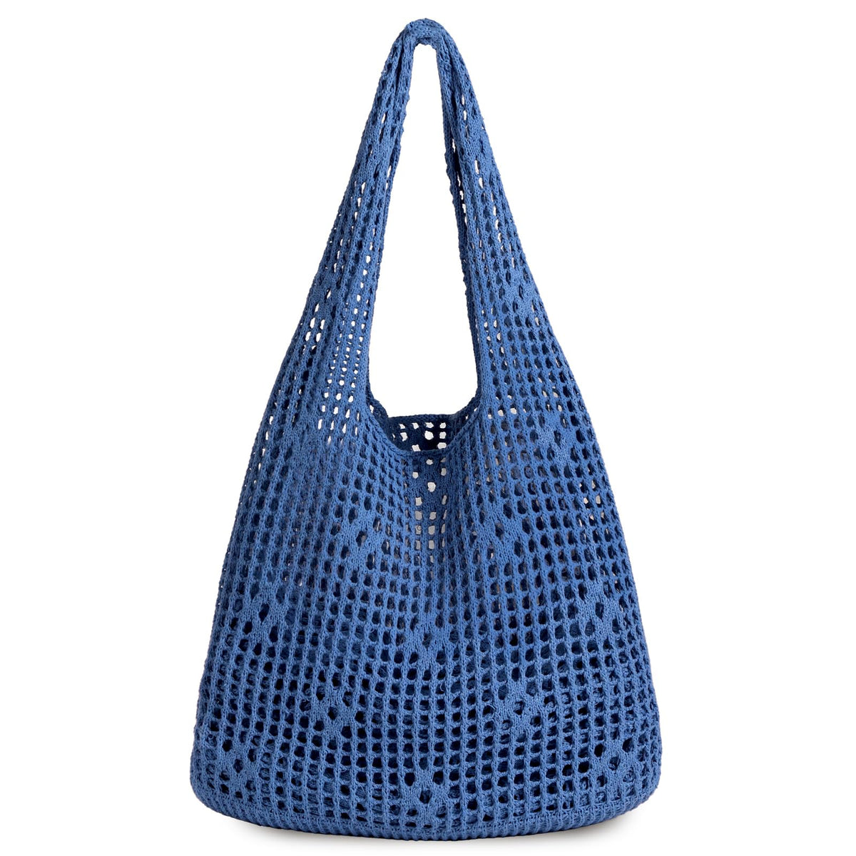 Sightor Crochet Tote Bag, Mesh Beach Bag Knit Summer Hobo Bag Vacation Boho Tote Bag for Women