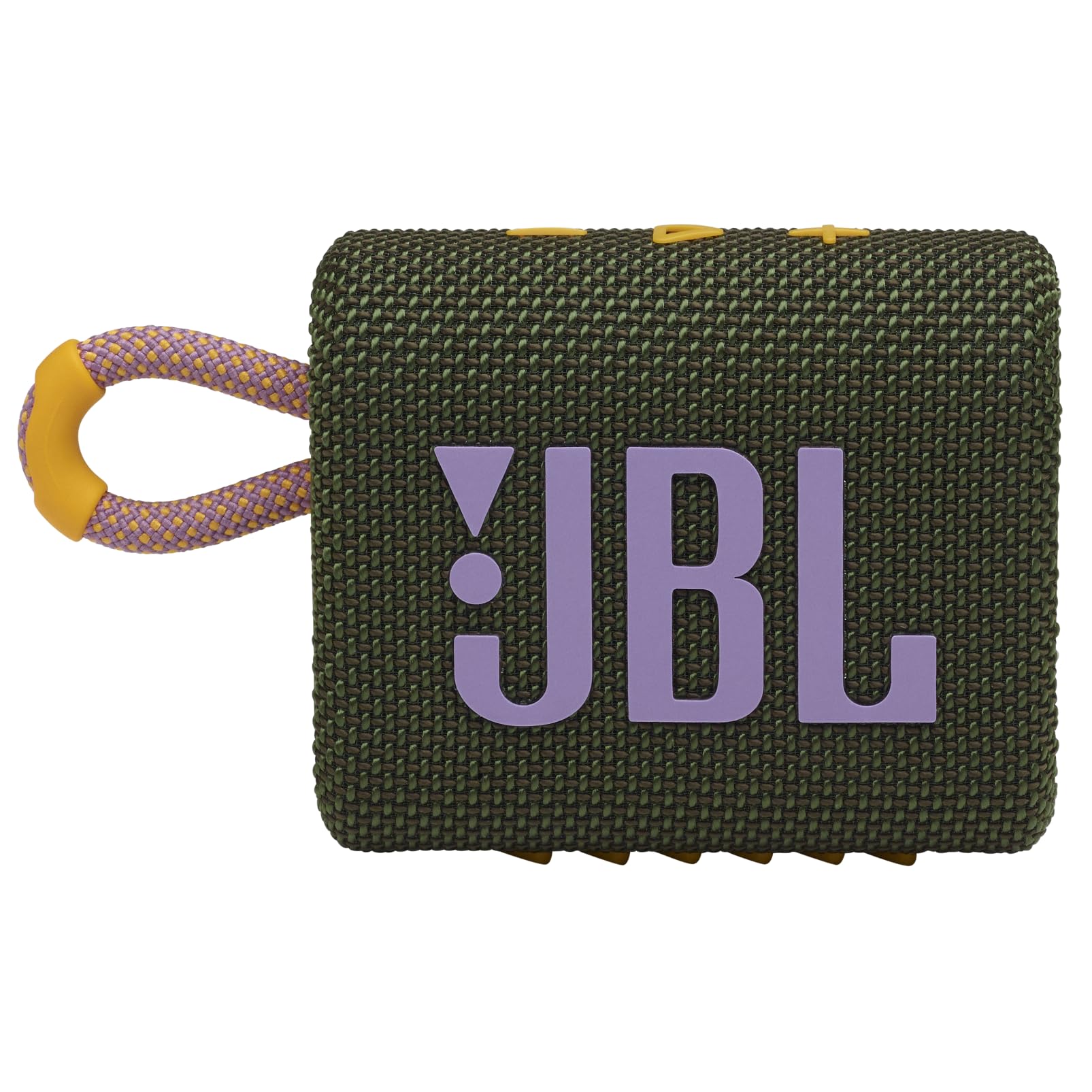 JBL Go 3 - Portable Mini Bluetooth Speaker, big audio and punchy bass, IP67 waterproof and dustproof, 5 hours of playtime, speaker for home, outdoor and travel (White)