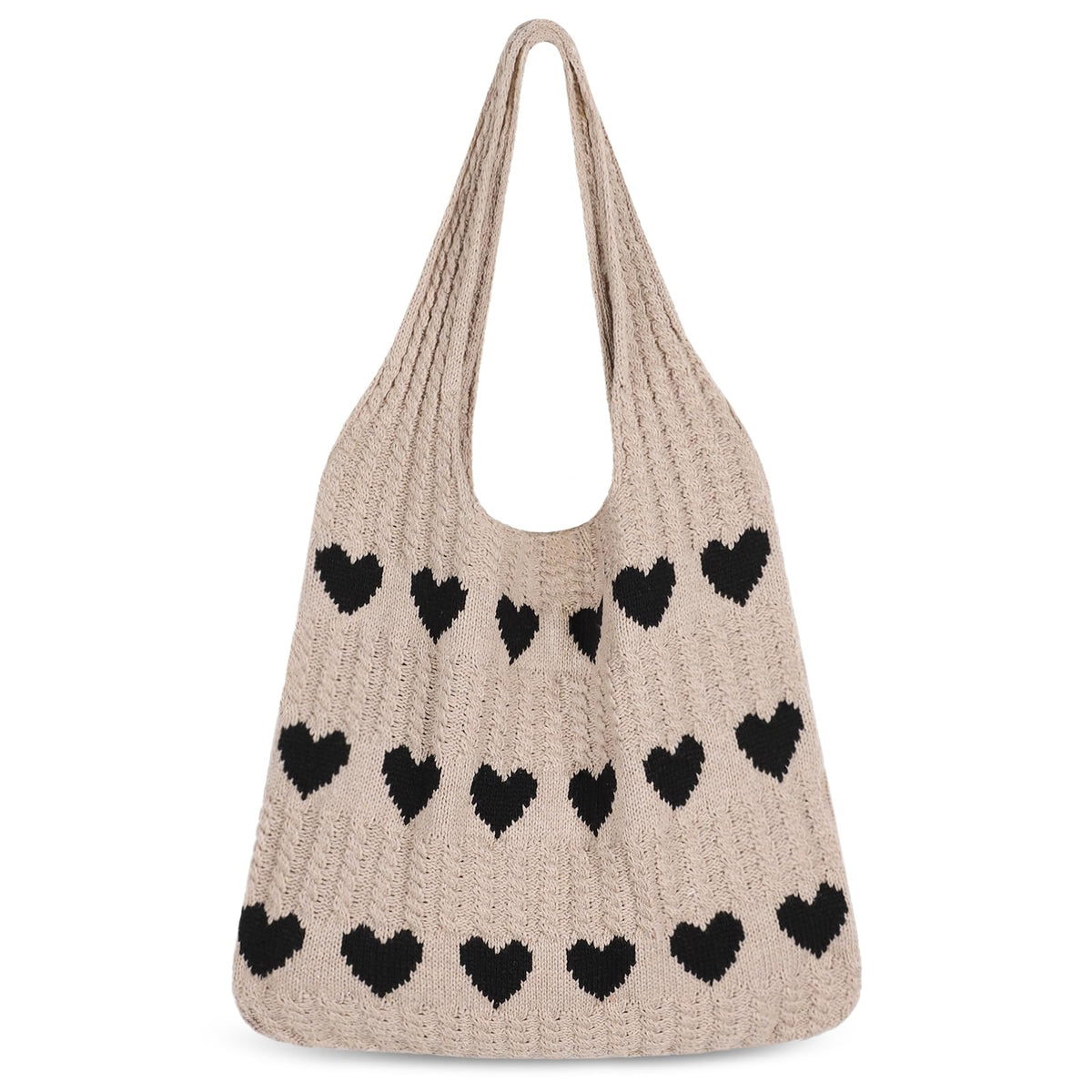 Sightor Crochet Tote Bag, Mesh Beach Bag Knit Summer Hobo Bag Vacation Boho Tote Bag for Women