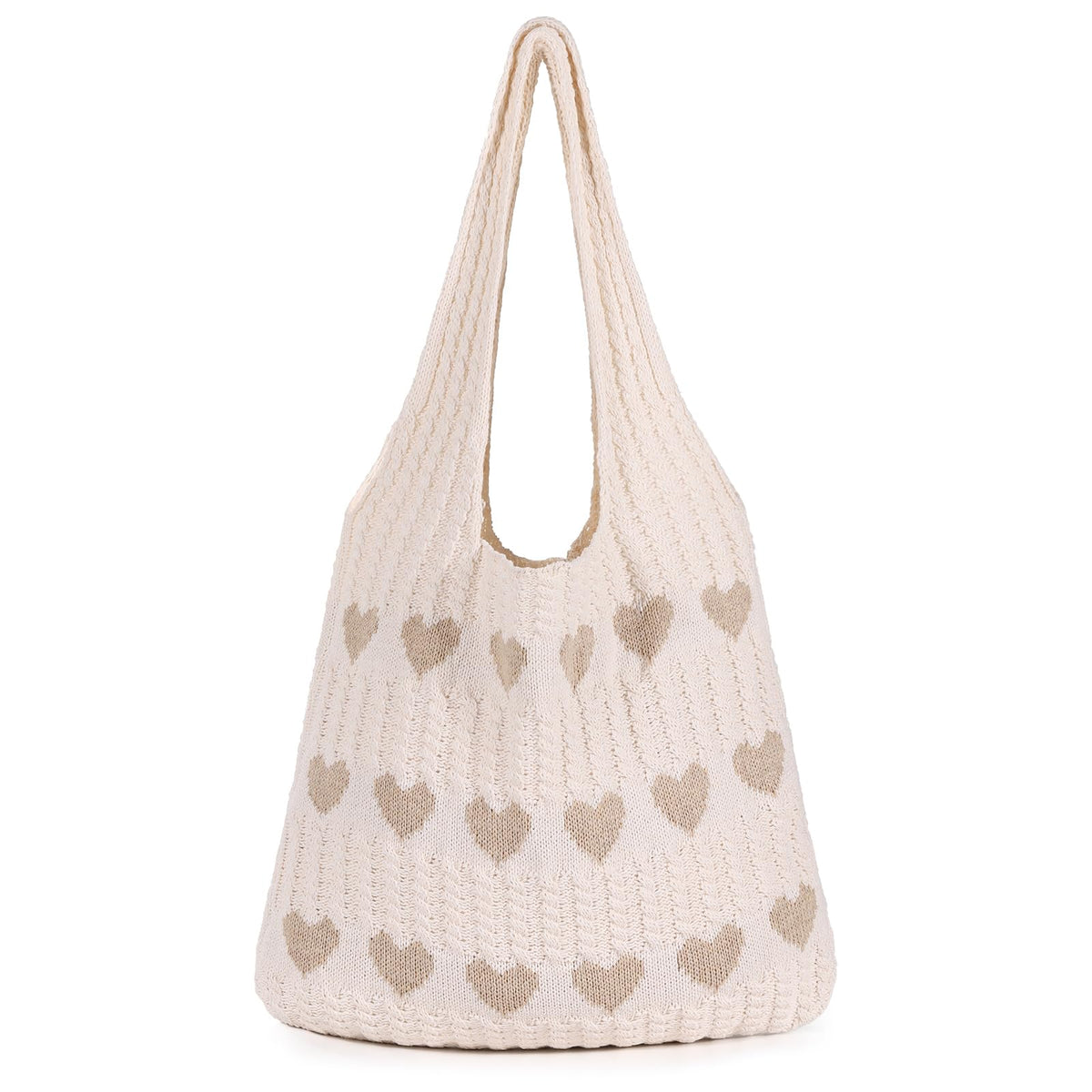 Sightor Crochet Tote Bag, Mesh Beach Bag Knit Summer Hobo Bag Vacation Boho Tote Bag for Women