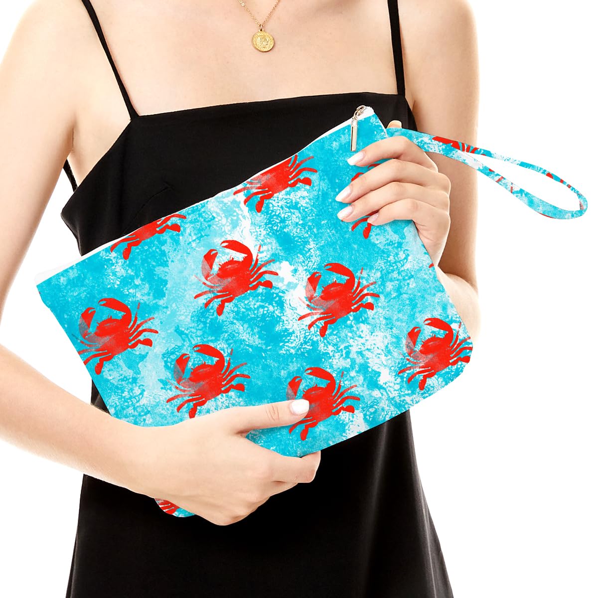Fokongna Wet Dry Bag – Waterproof Travel Bag, Large Zipper Pouch for Swimsuits, Diapers, Toiletries, Makeup for Women & Girls