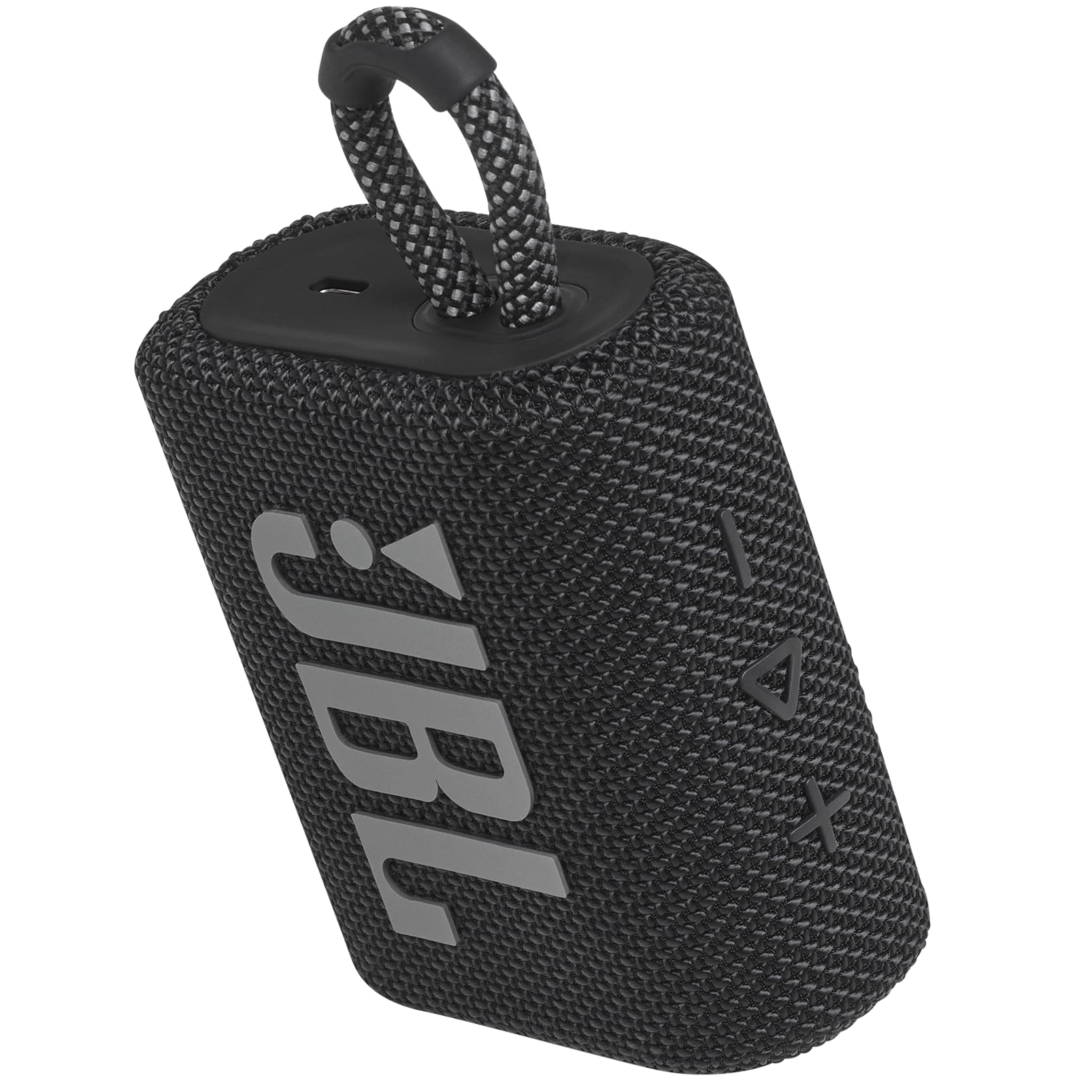JBL Go 3 - Portable Mini Bluetooth Speaker, big audio and punchy bass, IP67 waterproof and dustproof, 5 hours of playtime, speaker for home, outdoor and travel (White)