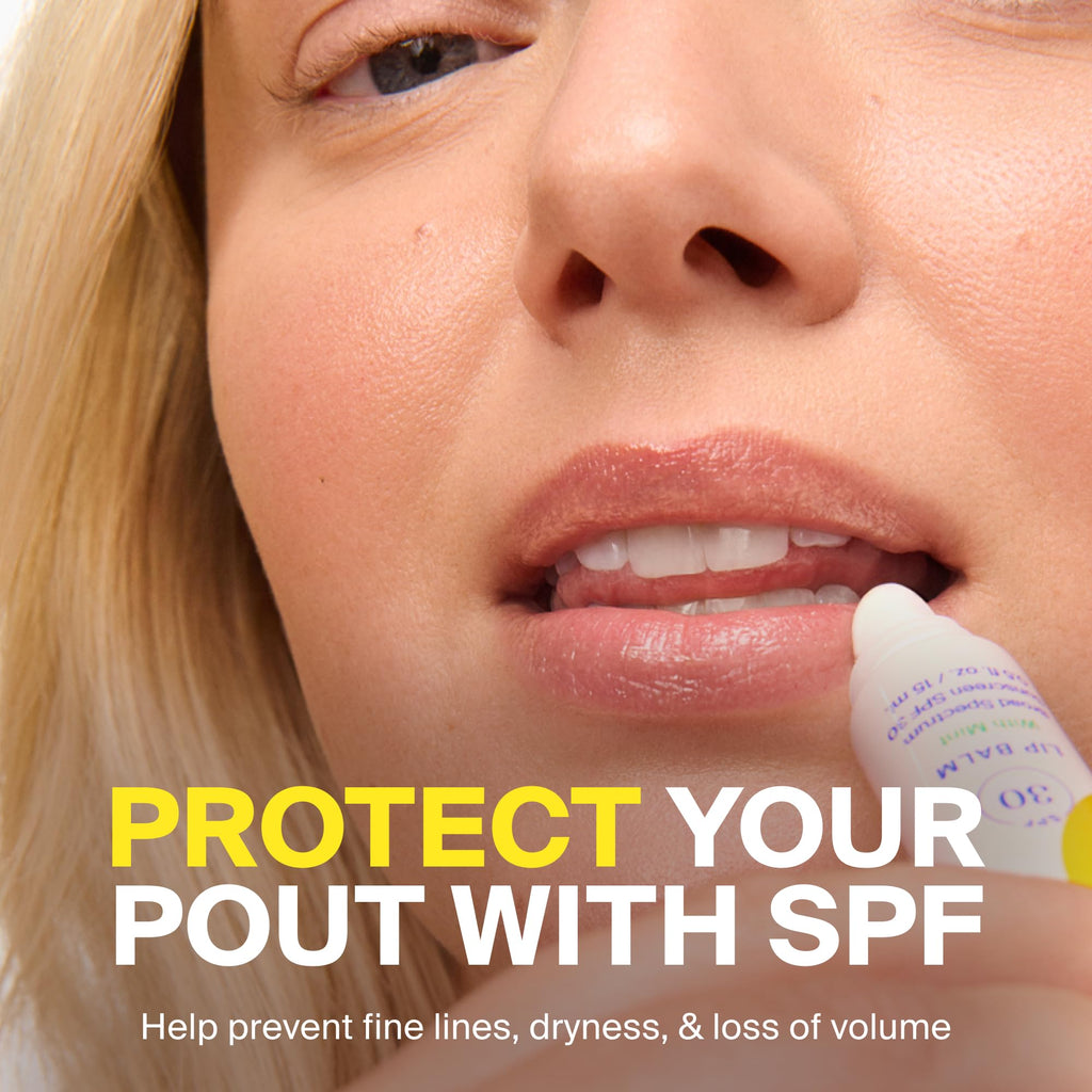 Supergoop! PLAY Lip Balm SPF 30 - Broad Spectrum SPF Lip Balm with Hydrating Honey, Shea Butter & Sunflower Seed Oil - Great for Active Days